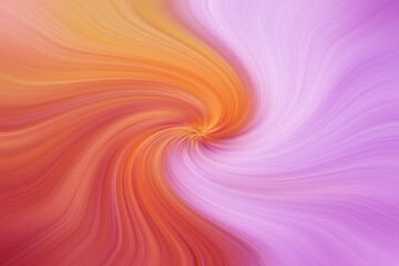 Obraz premium Set of swirls of different colors towards the center. Contemporary art graphics. Trendy abstract wallpaper for your desktop.