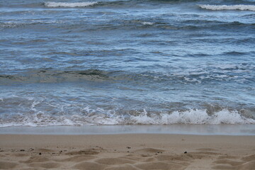 waves on the beach