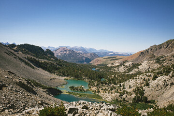 High Sierra lakes