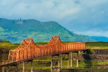 The Dalles Bridge in the Columbia River Gorge