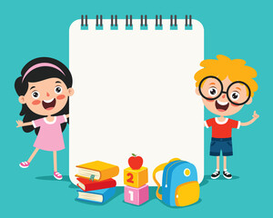 Blank Note Papers For Children Education