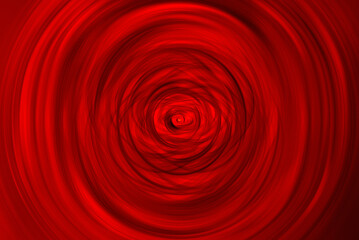Abstract red rose background, red swirl.