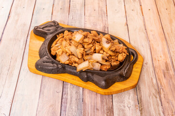 Grilled chicken in Chinese restaurant