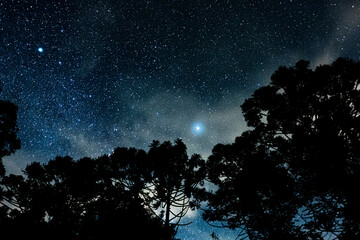 sky with stars