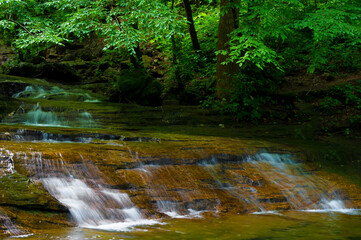 Naklejka premium Elrod Waterfalls in Eastern Tennessee