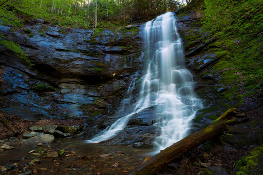Sill Branch Waterfalls in Unicor County Tennessee