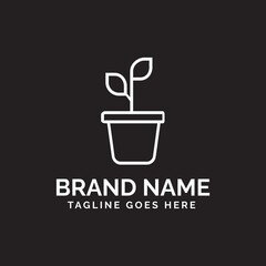 Flower Tob Logo Design Template For Multi-Purpose Use