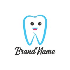 Dental Smile Logo Design Template For Multi-Purpose Use
