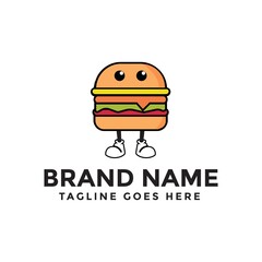 Burger Logo Design Template For Multi-Purpose Use