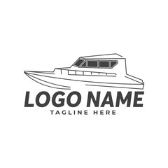 Ship Logo Design Template For Multi-Purpose Use