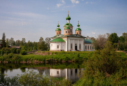 Cathedral of the Smolensk Icon of the Mother of God in Olonets, Karelia, Russia