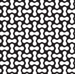 Black and white pattern geometric abstract graphic