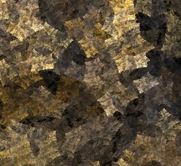 Computer generated fractal and shape