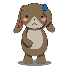 cute bunny cartoon