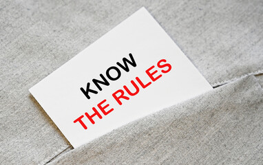 Know the rules on white sticker in the shirt pocket