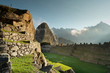 ruins of the city