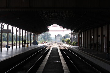 madiun indonesia train station