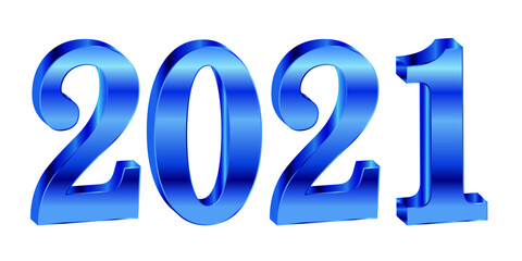 2021　数字　西暦　アイコン