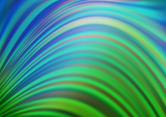 Light Blue, Green vector bokeh pattern.