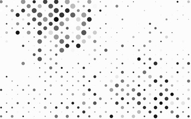 Light Silver, Gray vector template with circles.