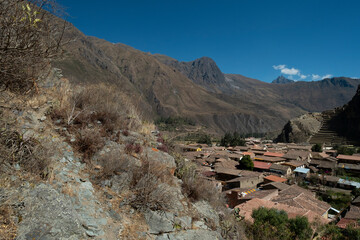 Ollantaytambo in peru