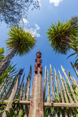 Maori carving