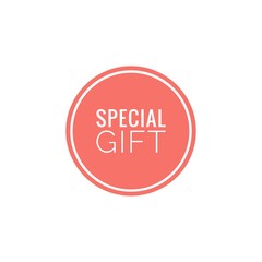 ''Special gift'' Lettering