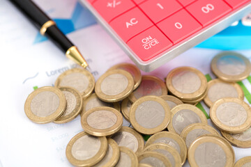 Investment and financial management concept