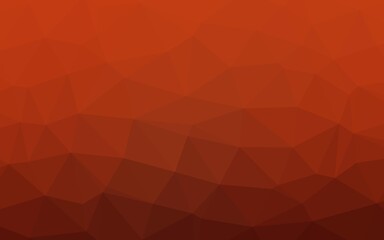 Obraz premium Light Red vector low poly cover.
