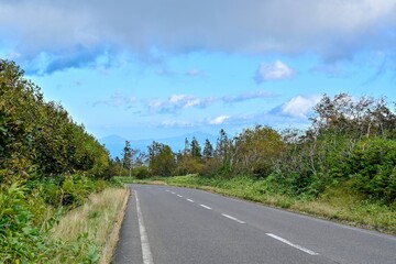 Fototapeta premium 知床峠で見た晩秋の情景＠北海道