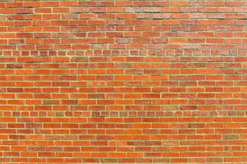 Fototapeta na wymiar background of new brick wall