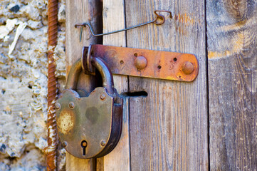 old iron castle close up