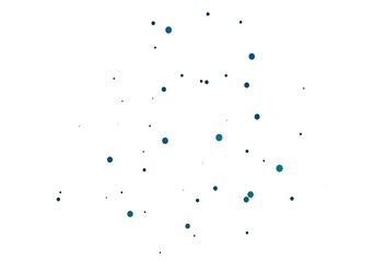 Light Blue, Green vector backdrop with dots.