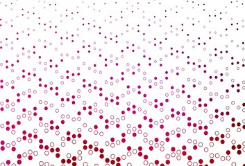 Light Purple, Pink vector layout with circle shapes.