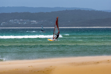 Merimbula Wind Surfers Crossing