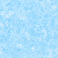 Obraz premium icy light blue paint texture abstract ice and snow seamless pattern for winter art design