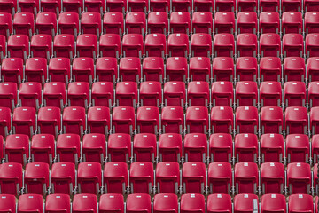 Empty stands