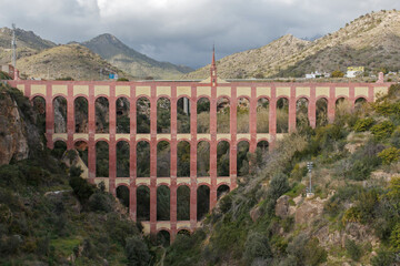Aqueduct Eagle, Andalusia, Spain
