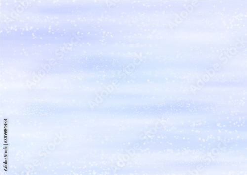 霞と雨粒 和風背景素材 水色と紫色のグラデーション Wall Mural Yx2k