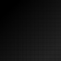 Abstract black background with diagonal lines. Gradient vector line pattern design. Monochrome graphic.