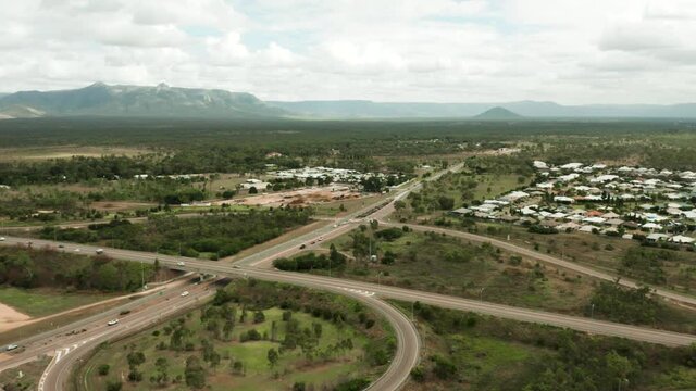 Townsville Outer Suburbs and Highway