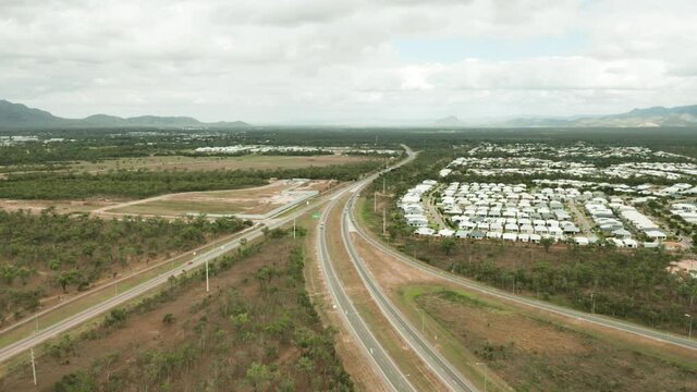 Townsville Outer Suburbs and Highway