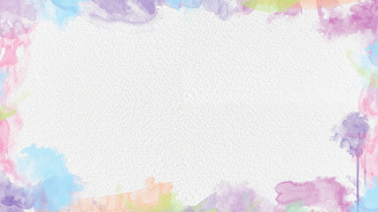 soft pastel abstract watercolor on cardboard background