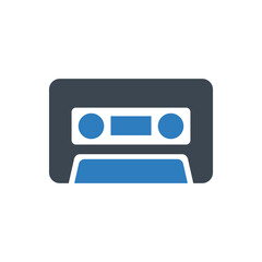 Obraz premium Cassette tape icon