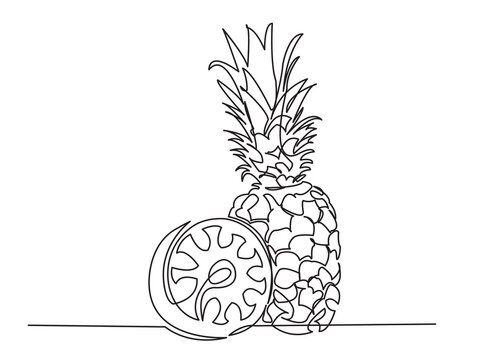 a pineapple