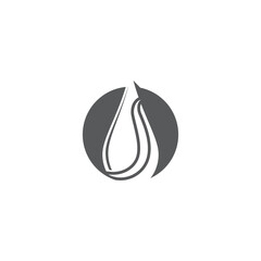 Water drop Logo Template vector illustration design