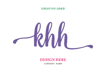 KHH lettering logo is simple, easy to understand and authoritative