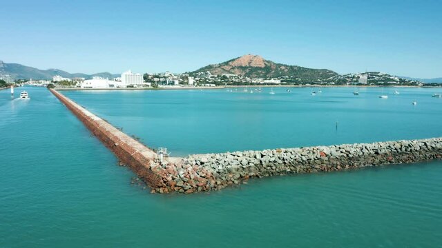 Townsville Breakwater On a Sunny DAy