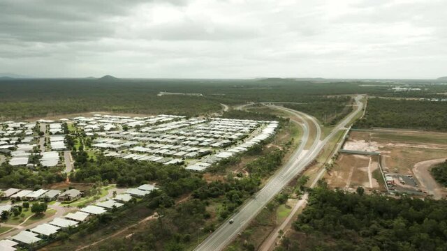 Townsville Outer Suburbs and Highway