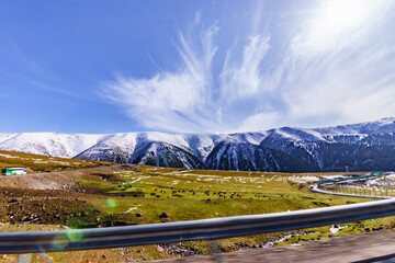 Scenery of Hemu Village, Xinjiang, China